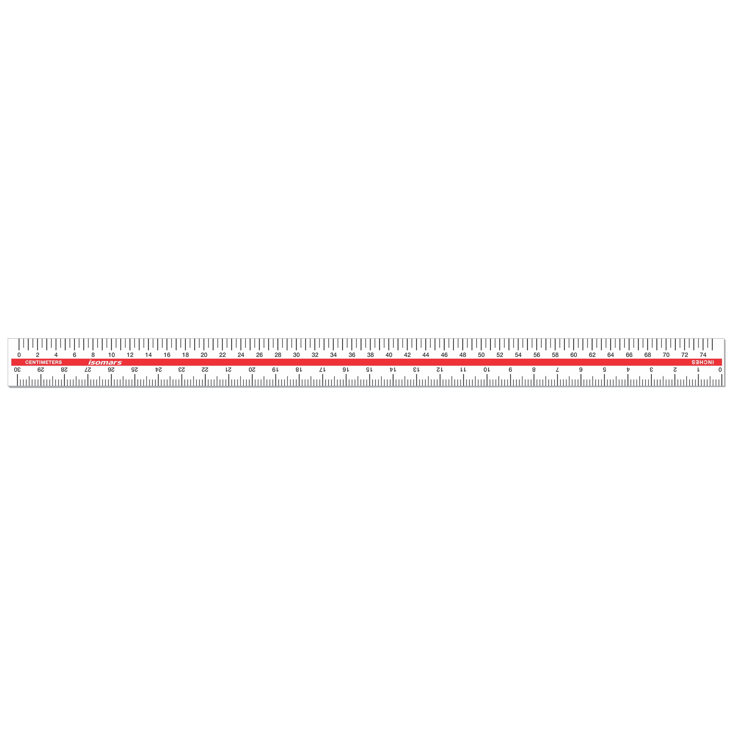 Isomars Metric Scale Ruler - Oval - Prime Art